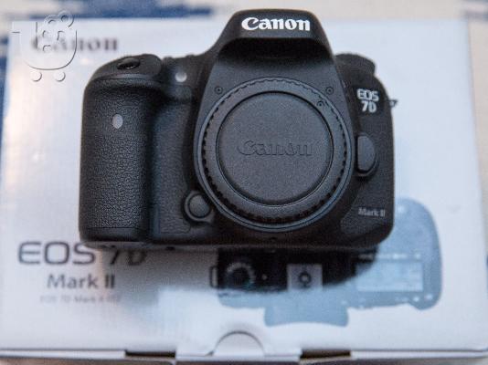 PoulaTo: Ψηφιακή φωτογραφική μηχανή Canon EOS 7D Mark II με λαβή μπαταρίας Canon BG-E16